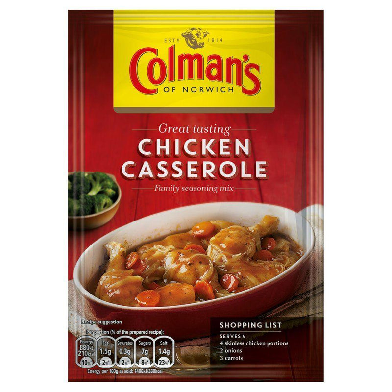 Colman's Chicken Casserole Mix - 40g - Jalpur Millers Online