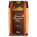 Laila - Brown Basmati Rice - 2kg - Jalpur Millers Online