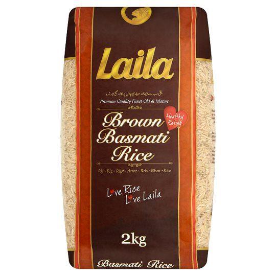 Laila - Brown Basmati Rice - 2kg - Jalpur Millers Online