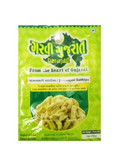 Garvi Gujarat - Thick Noodles with Black Pepper (Jamnagari Gathia) - 285g - Jalpur Millers Online