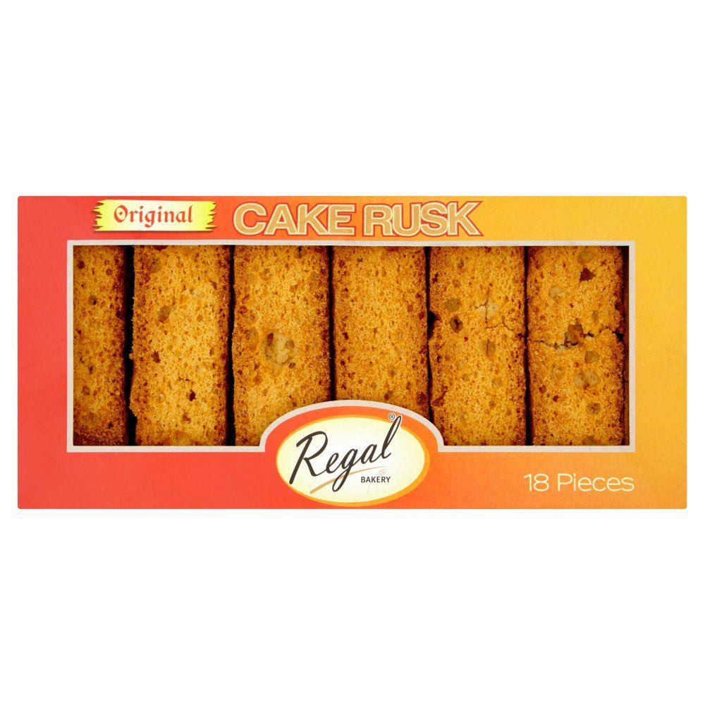 Regal Bakery - Cake Rusk - Original - (18 pieces) - Jalpur Millers Online