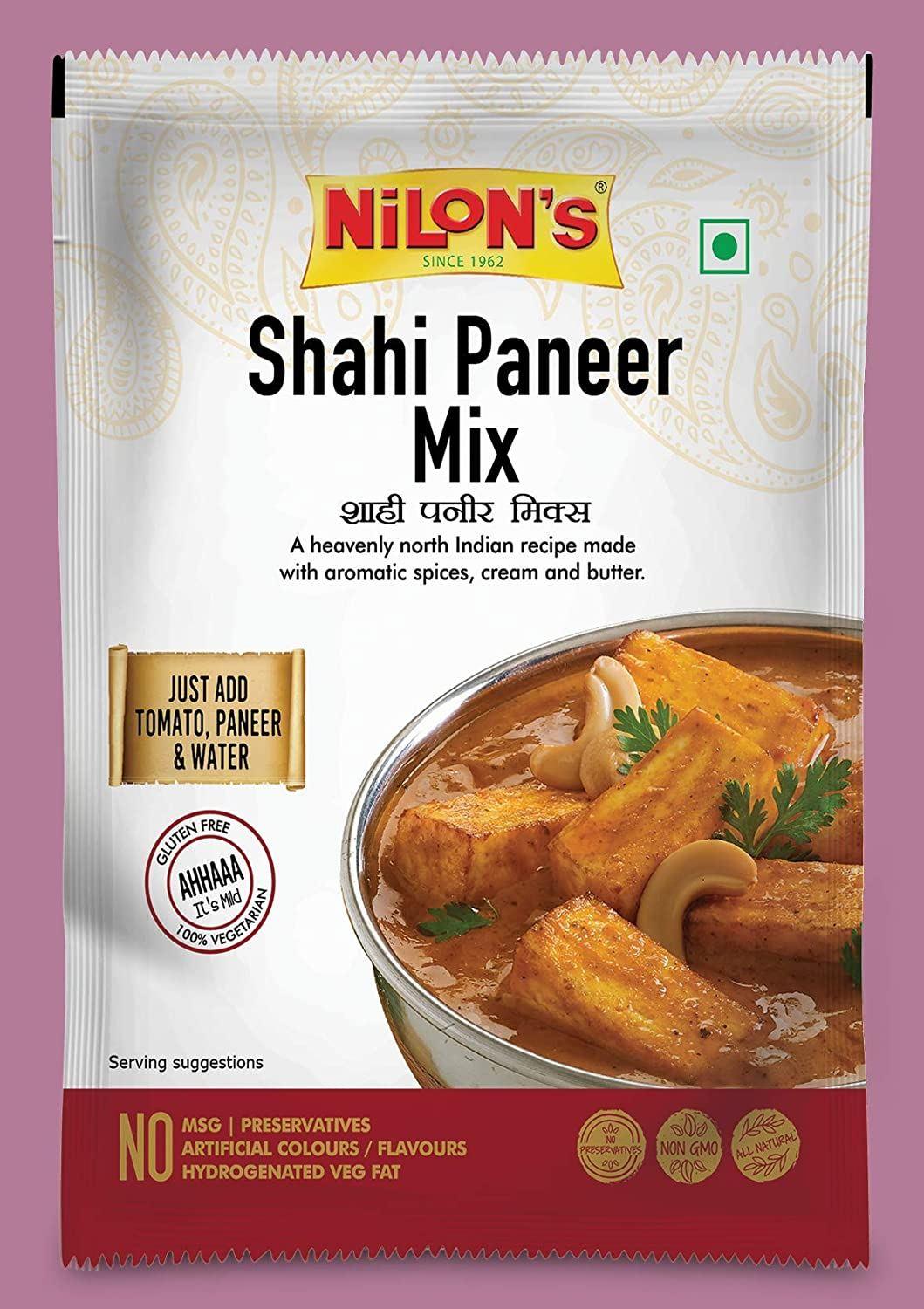 Nilons - Shahi Paneer Mix - (all natural, gluten free) - 50g - Jalpur Millers Online