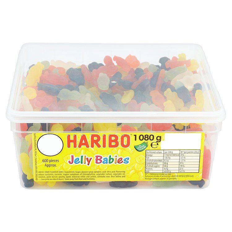 Haribo Jelly Babies - 1080g - Approx 600 Pieces - Jalpur Millers Online