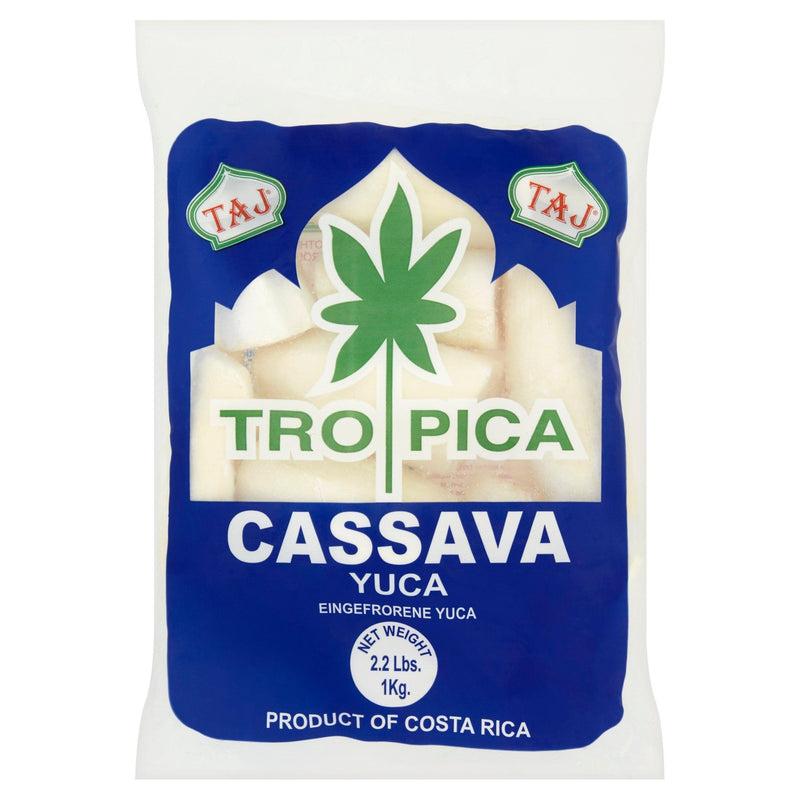 Taj - Frozen Cassava Whole - (mogo) - 1kg - Jalpur Millers Online