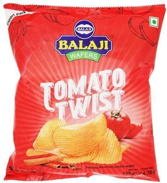 Balaji Tomato Twist (tomato potato wafer) - 135g - Jalpur Millers Online