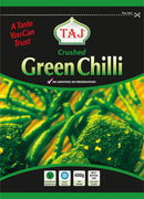 Taj - Frozen Crushed Green Chilli - 400g - Jalpur Millers Online