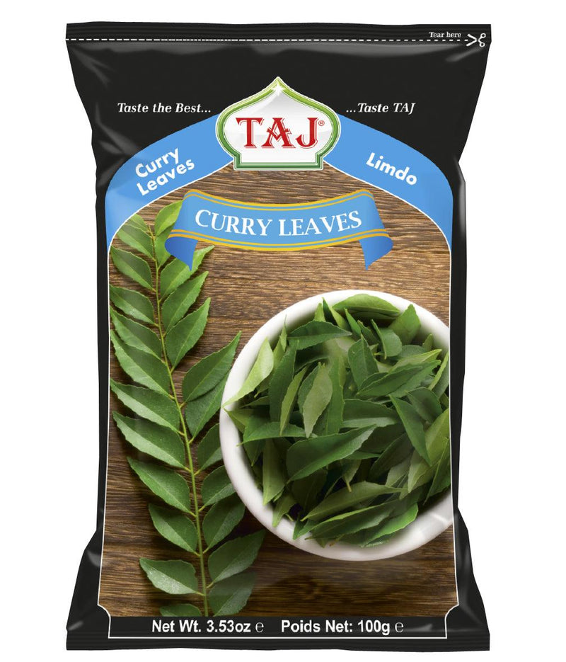 Taj - Frozen Curry Leaves - 100g - Jalpur Millers Online