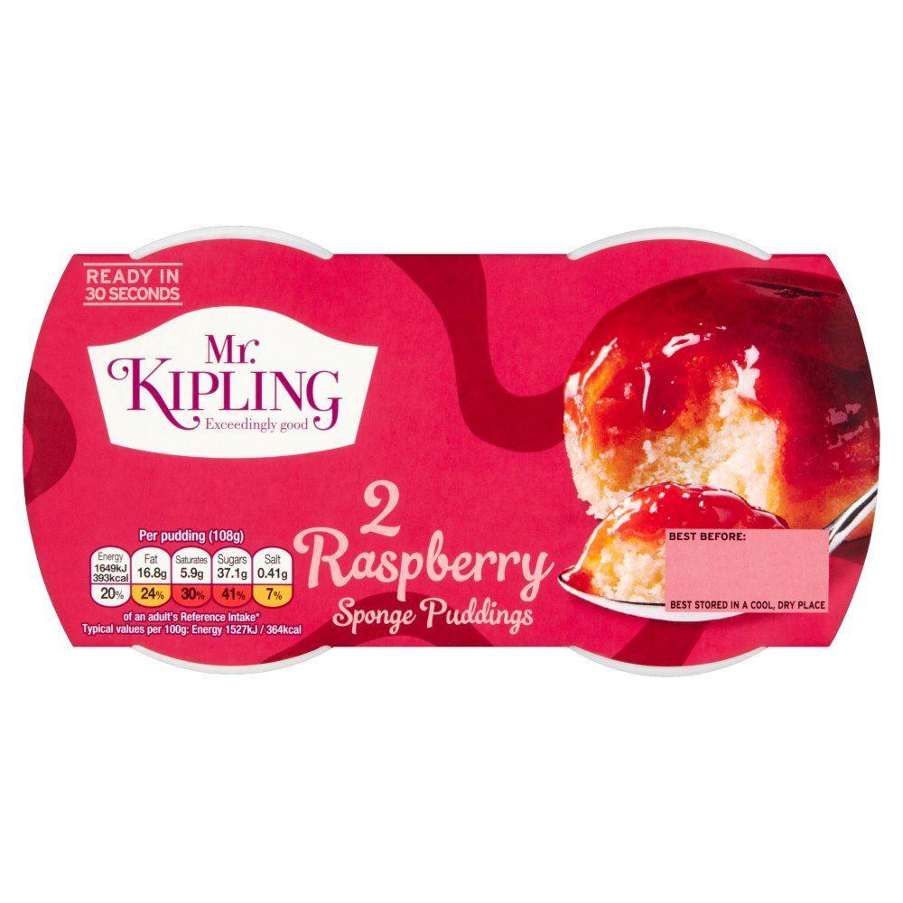 Mr Kipling Sponge Pudding Raspberry - (Pack of 2) - Jalpur Millers Online