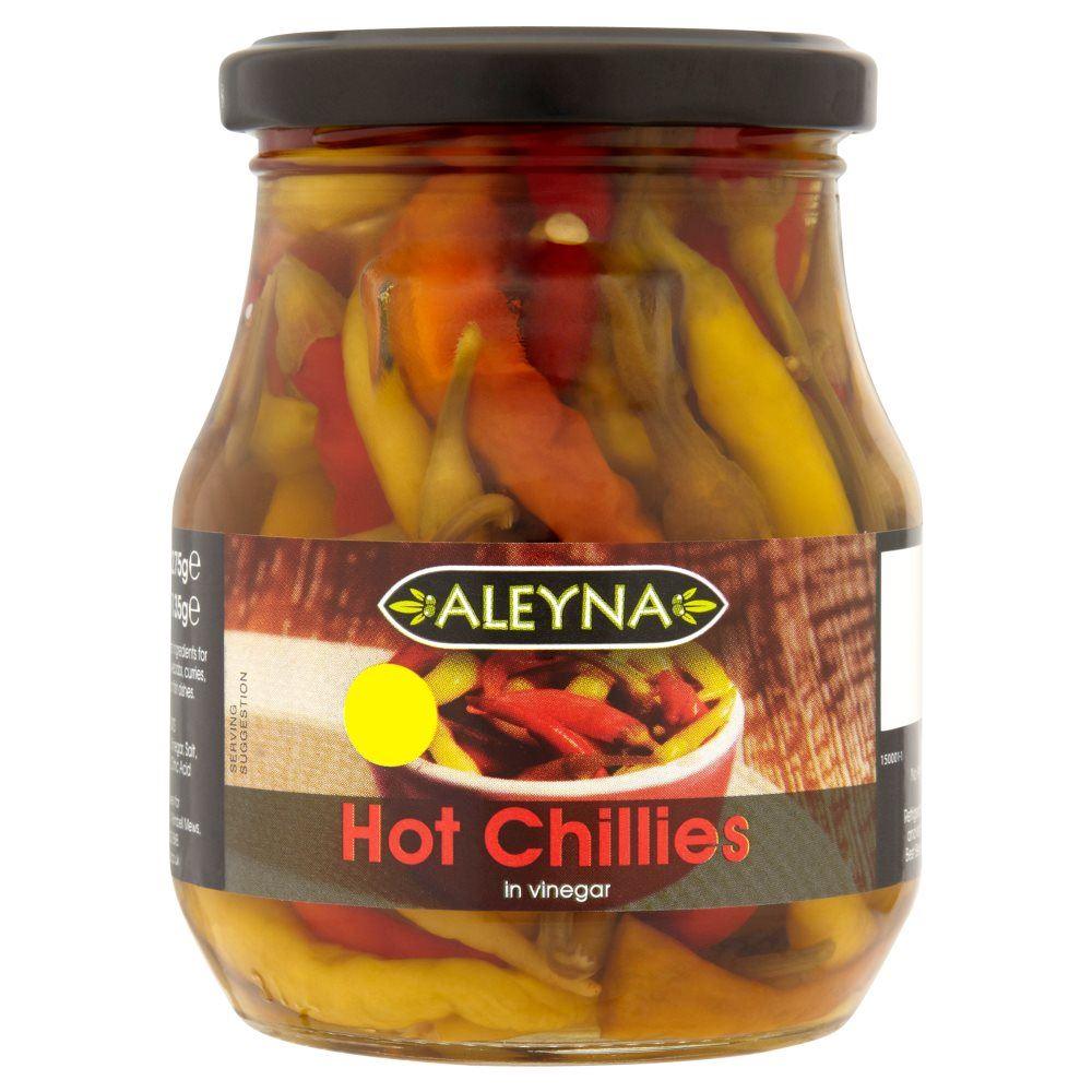 Aleyna - Hot Chillies in Vinegar - 275g - Jalpur Millers Online