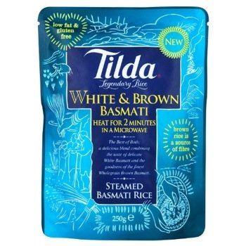 Tilda Steamed White & Brown Basmati - 250g - Jalpur Millers Online