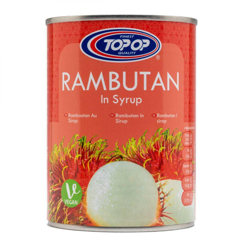 Top Op - Rambutan In Syrup - 565g - Jalpur Millers Online