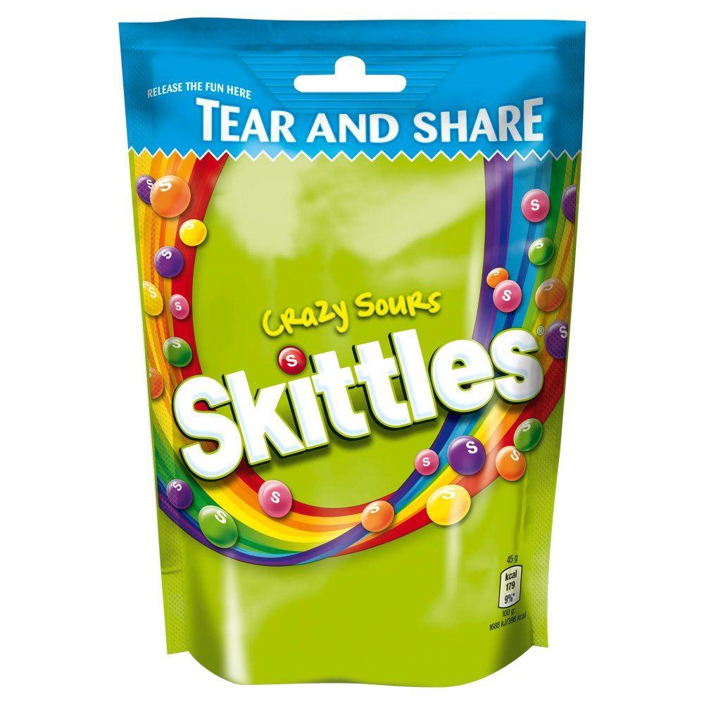 Skittles Crazy Sour Pouch - 174g - Jalpur Millers Online
