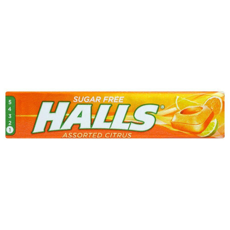 Halls Citrus Sugar Free - 34g - Jalpur Millers Online