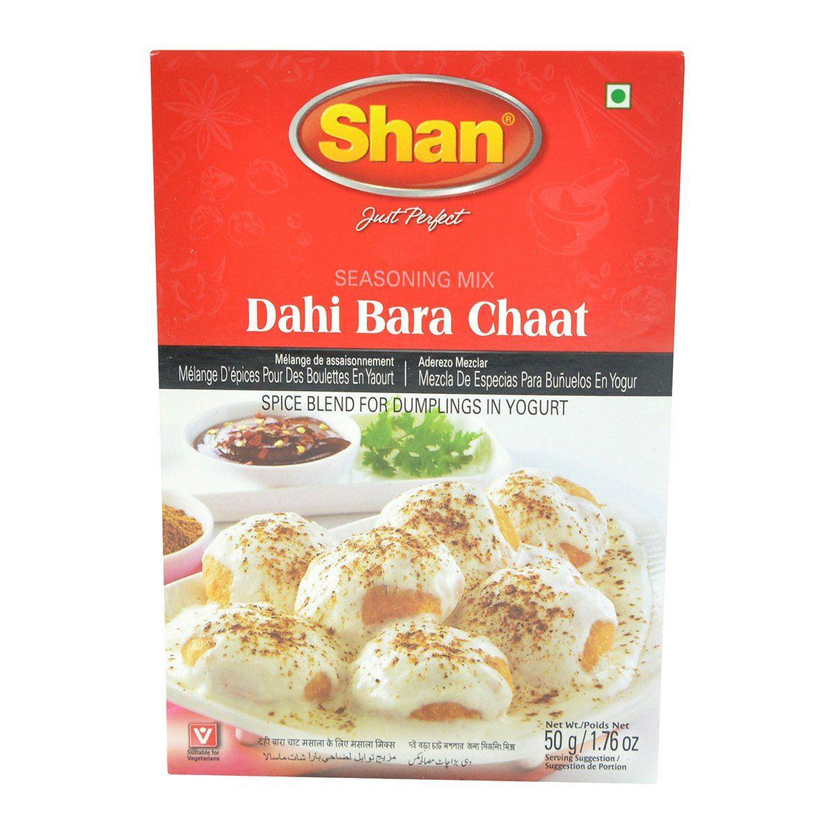 Shan - Dahi Bara Chaat Masala - 50g - Jalpur Millers Online
