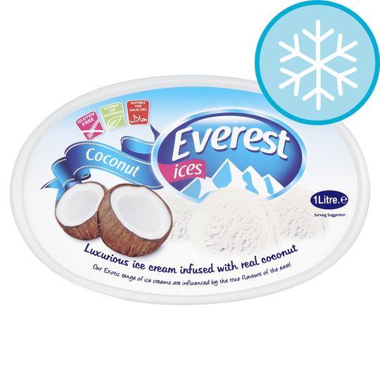 Everest - Frozen Coconut Flavour Ice Cream - 1ltr - Jalpur Millers Online
