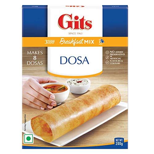 Gits - Dosa - (ready to cook savoury rice pan cake dry mix) - 200g - Jalpur Millers Online