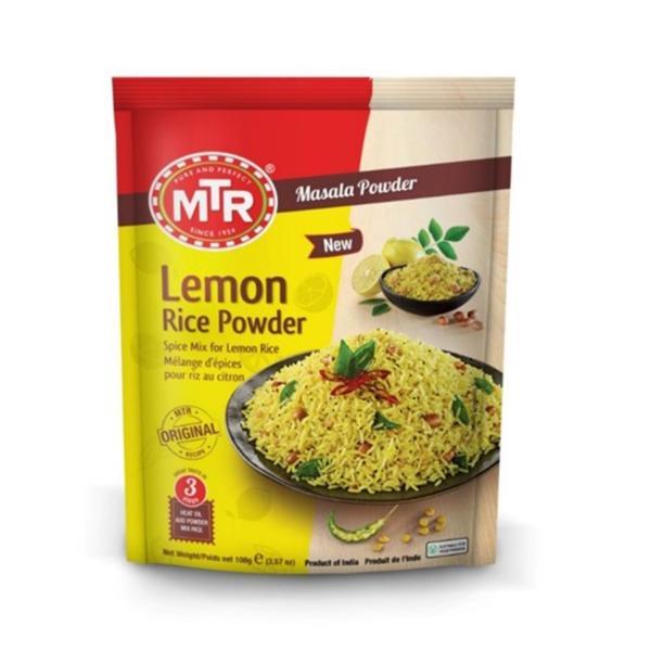 MTR - Lemon Rice Powder - (spice mix for lemon rice) - 100g - Jalpur Millers Online