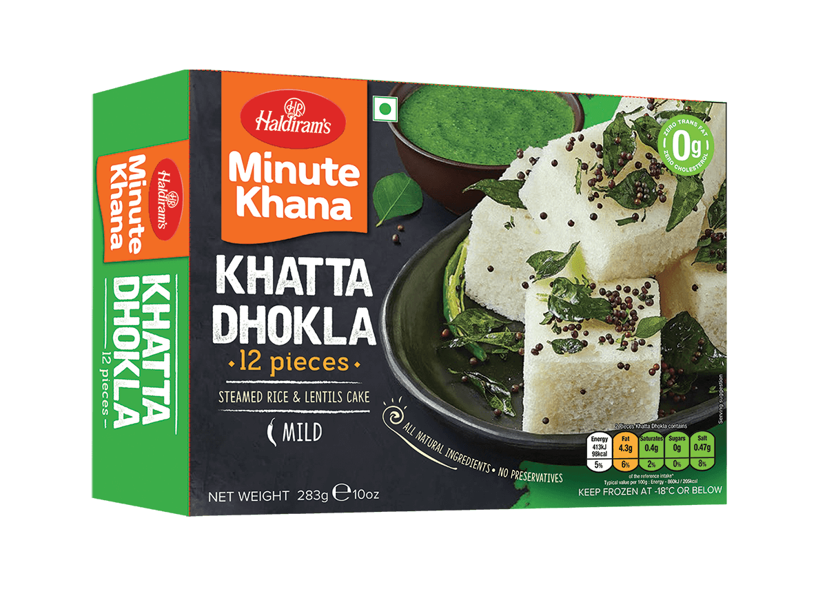 Haldirams - Frozen Khatta Dhokla - (12pcs) - 283g - Jalpur Millers Online