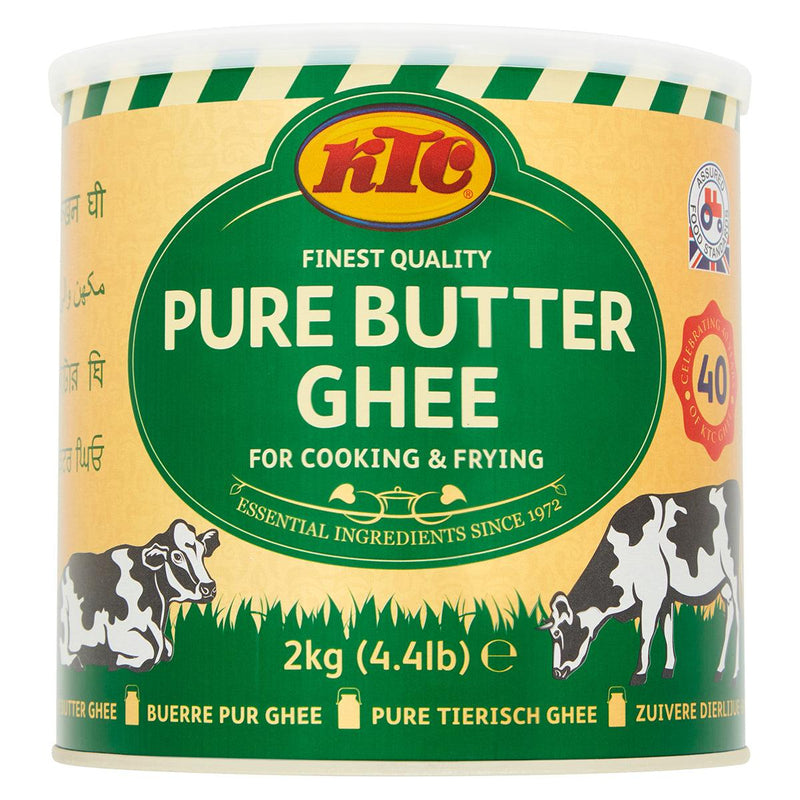 KTC Pure Butter Ghee - 2kg - Jalpur Millers Online