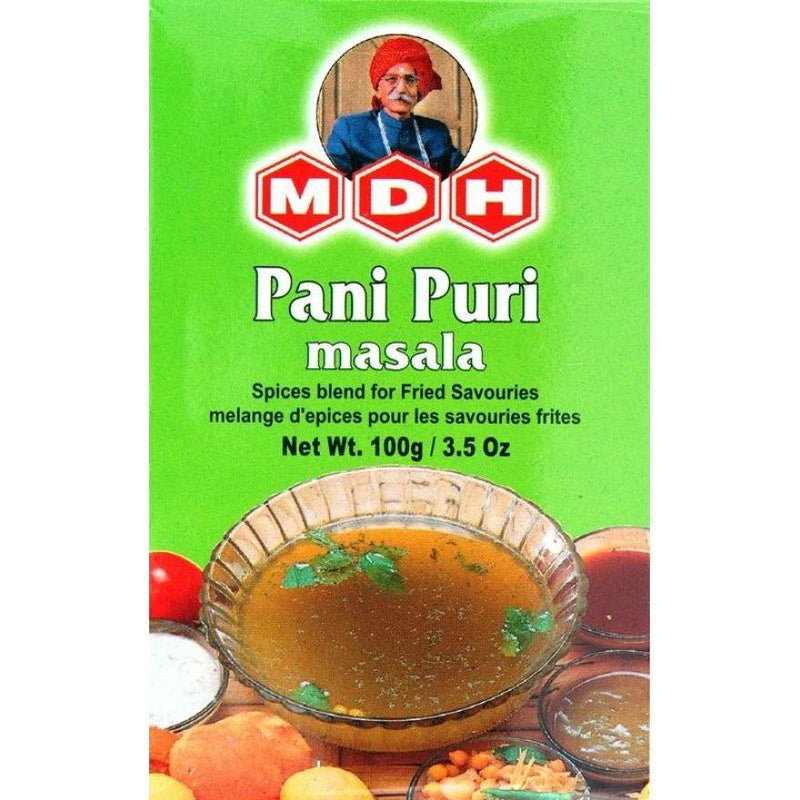 MDH - Pani Puri Masala  - (spices blend for fried savouries) - 100g - Jalpur Millers Online