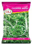 Taj - Frozen Chopped Methi - (chopped fenugreek leaves) - 300g - Jalpur Millers Online