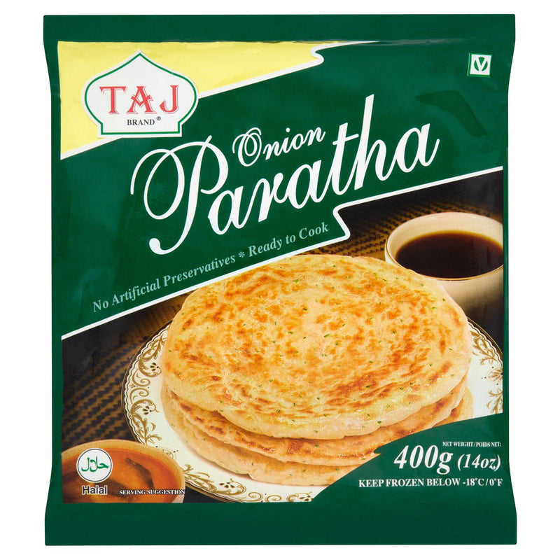 Taj - Frozen Onion Paratha - (5pcs) - 400g - Jalpur Millers Online