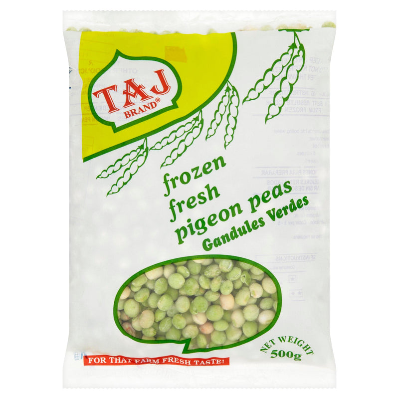 Taj - Frozen Fresh Pigeon Peas - 500g - Jalpur Millers Online