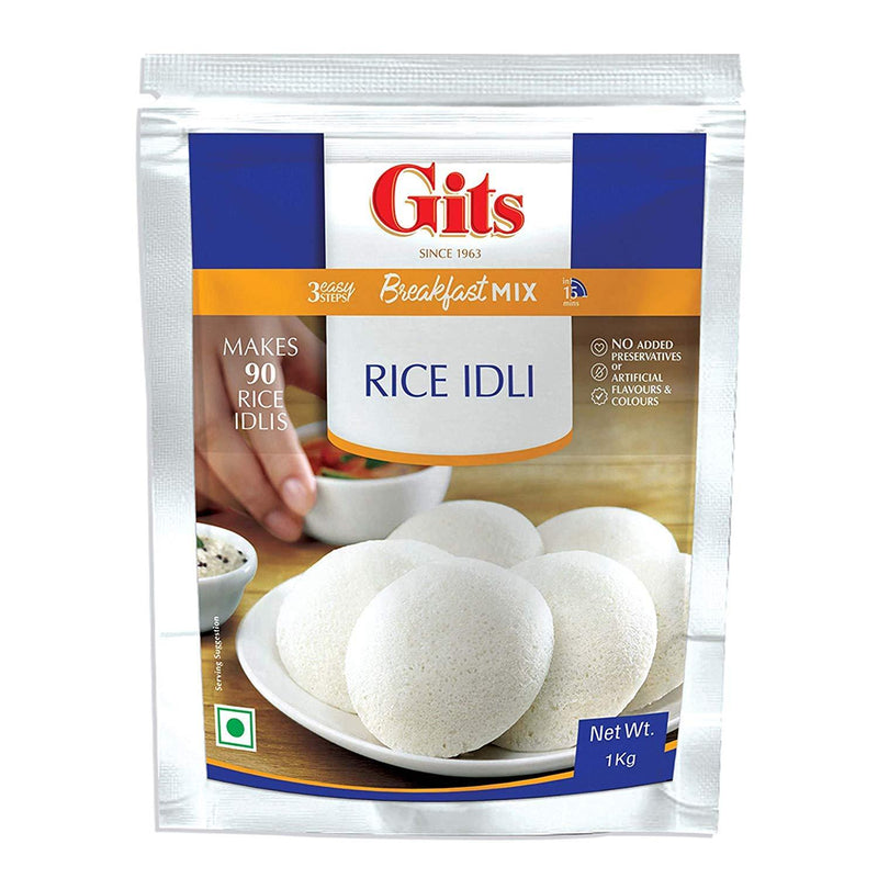 Gits - Rice Idli - (ready to cook savoury rice cake dry mix) - 1kg - Jalpur Millers Online