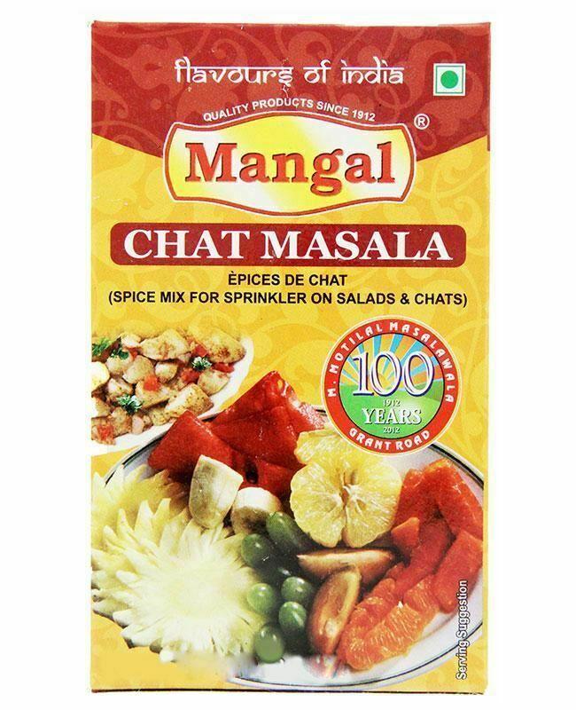 Mangal - Chat Masala - (spice mix for sprinkler on salads and chats) - 100g - Jalpur Millers Online
