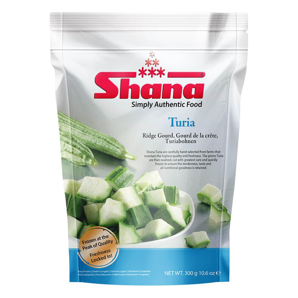 Shana - Frozen Turia - (ridge gourd) - 300g - Jalpur Millers Online