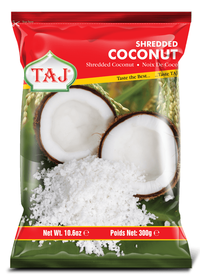 Taj - Frozen Shredded Coconut - 300g - Jalpur Millers Online