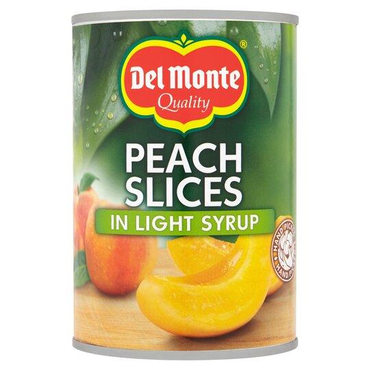 Del Monte Peach Slices in Light Syrup - 420g - Jalpur Millers Online