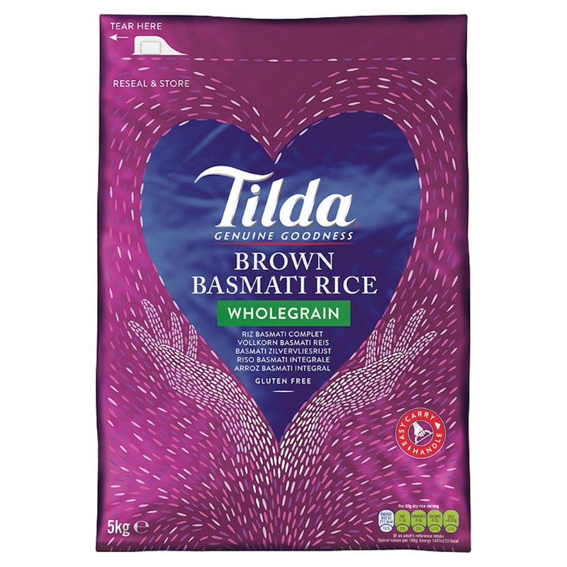 Tilda - Wholegrain Basmati Rice - 5kg - Jalpur Millers Online