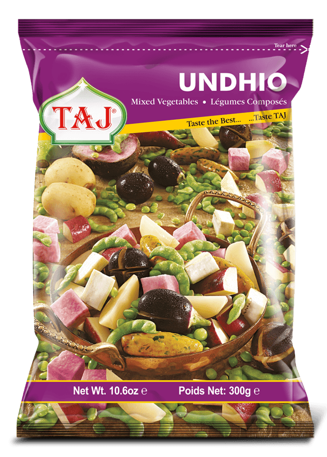 Taj - Frozen Undio Mix - (mixed vegetables) - 300g - Jalpur Millers Online